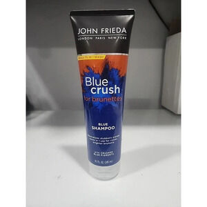 John Frieda Blue Crush Blue Shampoo & Brassy Hair Tones for Brunettes 8.3